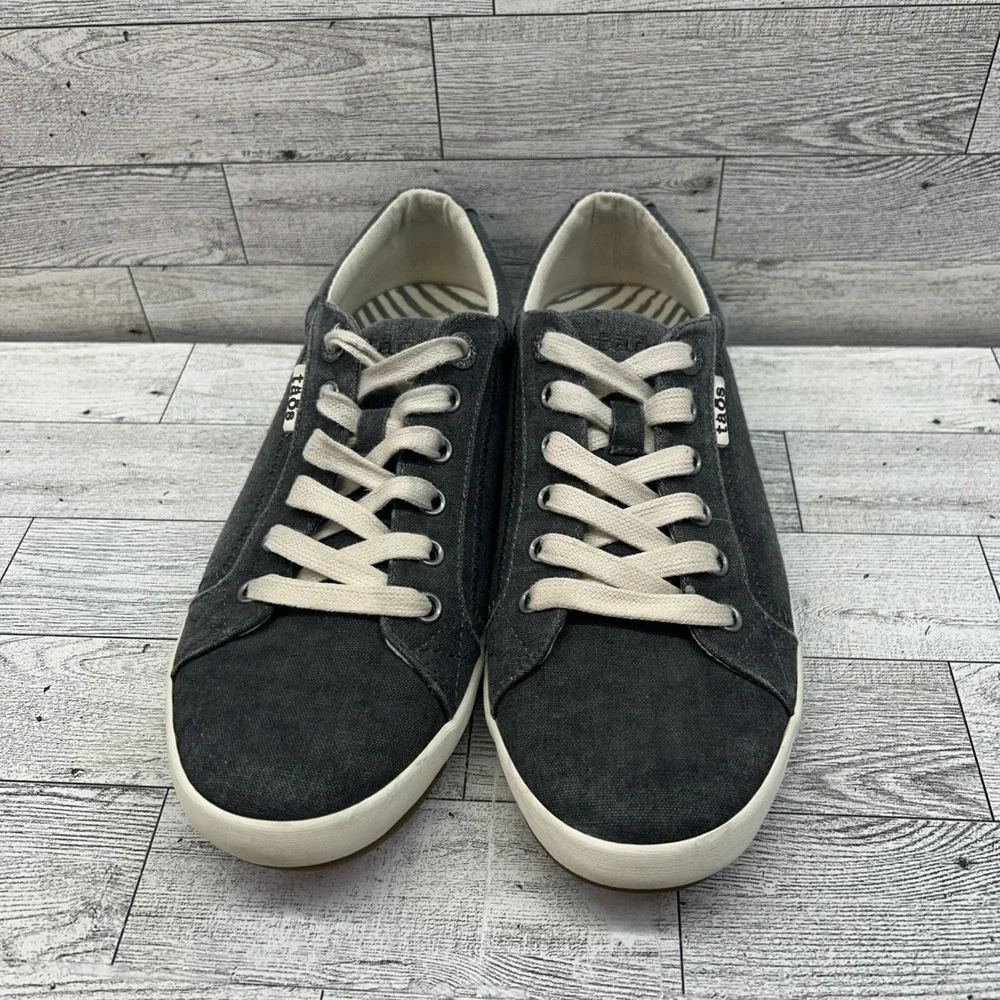 TAOS Star Canvas Sneakers Casual Comfort Lace-Up Fashion Shoes Gray‎ US 9